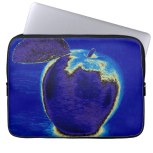 Capa Para Notebook Maçã Azul