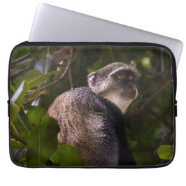 Capa Para Notebook Macaco azul, Zanzibar