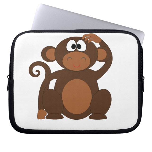 Capa Para Notebook Macaco-Cinto (Frente)