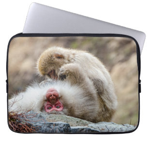 Capa Para Notebook Macaco Macque, Aproveitando a Boa Vida