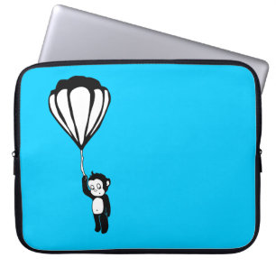 Capa Para Notebook macaco voador: balão de ar quente