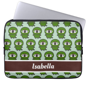 Capa Para Notebook Macaw de fronte de castanha