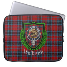 MacTavish Scottish Clan Tartan and Crest 