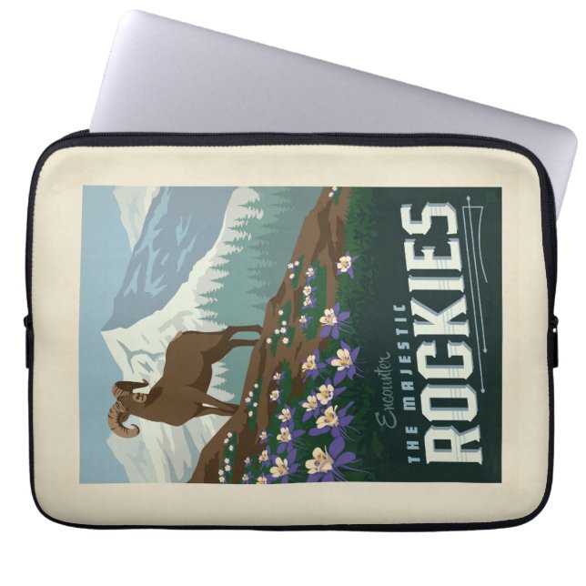Capa Para Notebook Macy's Flower Show|Rockies (Frente)