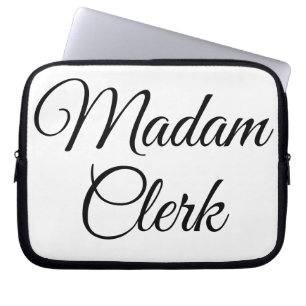 Capa Para Notebook Madam Clerk