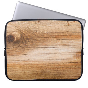 Capa Para Notebook Madeira de abeto natural: superfície texturizada