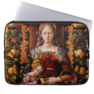 Capa Para Notebook Madonna della Candeletta por Carlo Crivelli