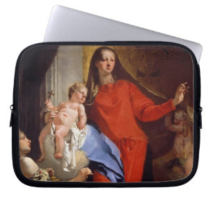 Capa Para Notebook Madonna do rosário (óleo em canvas)