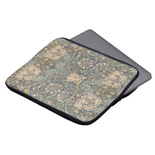 Capa Para Notebook Madressilva de William Morris, Arte de Flores Vint