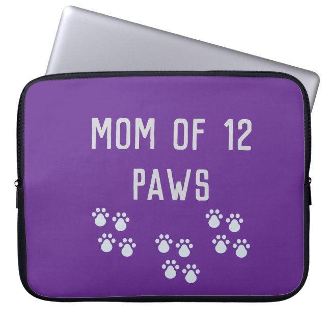 Capa Para Notebook Mãe de 12 patas (Frente)