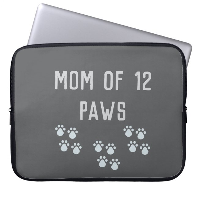 Capa Para Notebook Mãe de 12 patas (Frente)