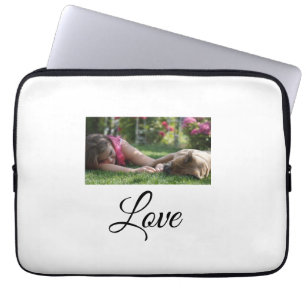 Capa Para Notebook Mãe de cachorro amor adicionar nome texto amantes