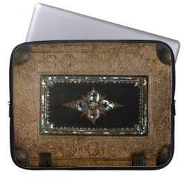 Capa Para Notebook Mãe De Pearl, Cobrir Do Livro De Couros Idoso