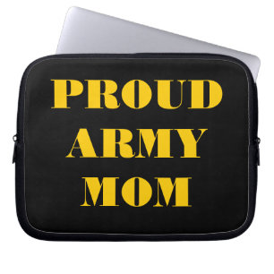 Capa Para Notebook Mãe do Exército Orgânico bolsa de laptop