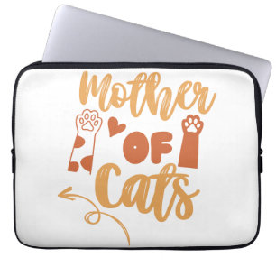 Capa Para Notebook Mãe dos Gatos