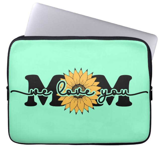 Capa Para Notebook Mãe Eu Te Amo Dia de as mães-43250 (Frente)