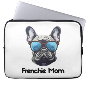 Capa Para Notebook Mãe Frenchie Camisa engraçada de Bulldog Francês A