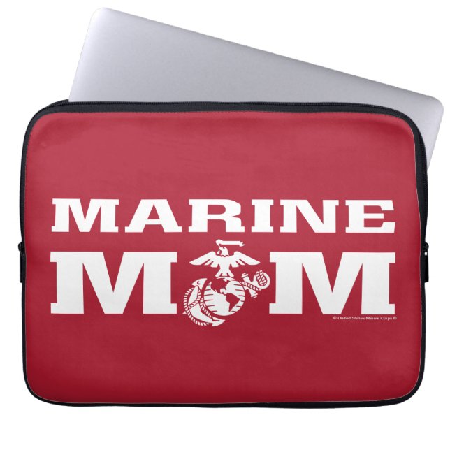 Capa Para Notebook Mãe Marinha (Frente)