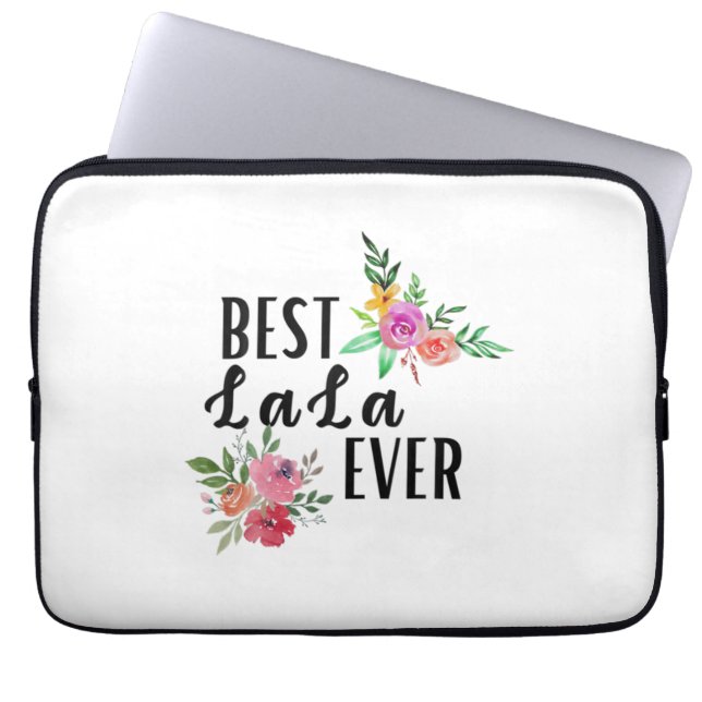 Capa Para Notebook Mãe Melhor Lala Nunca Aniversário (Frente)