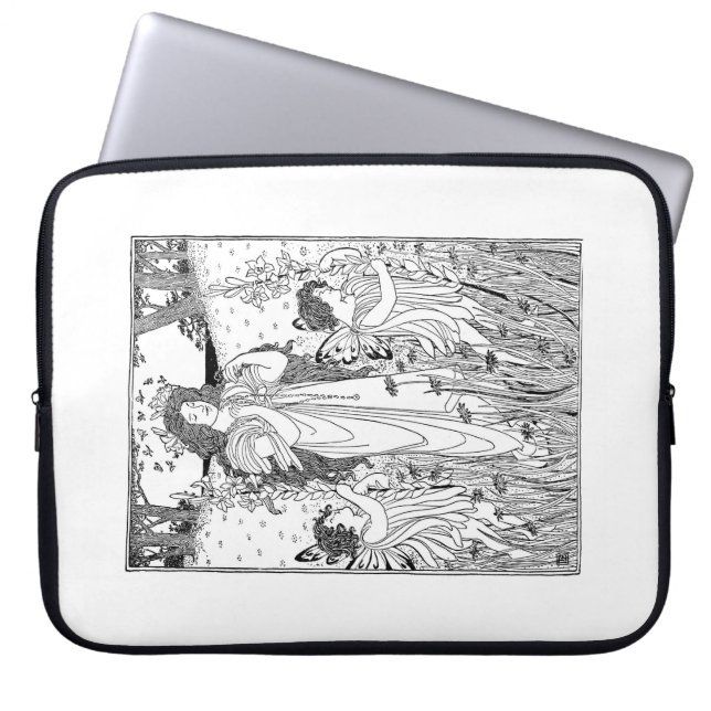 Capa Para Notebook Mãe Natureza Eletrônicos de Verão (Frente)