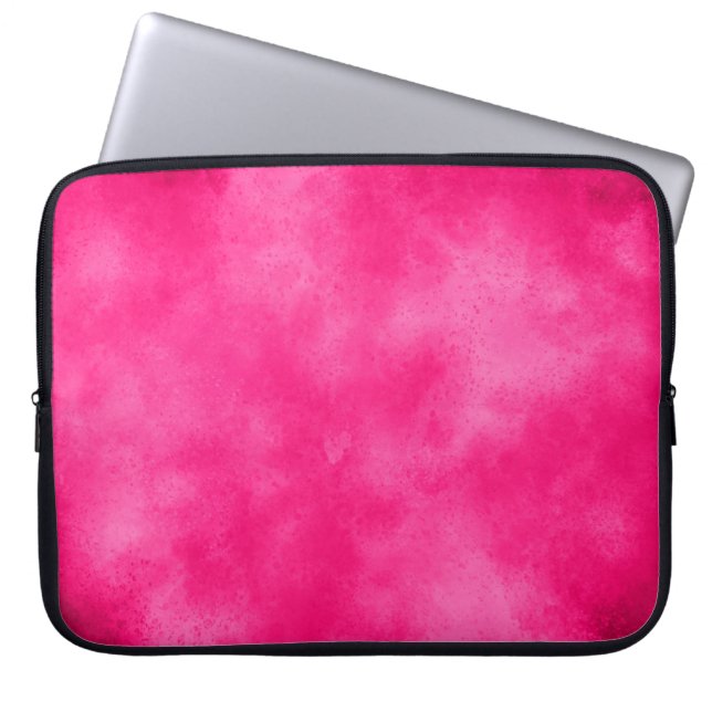 Capa Para Notebook Magenta Cloud Effect Eletrônicos Bag (Frente)