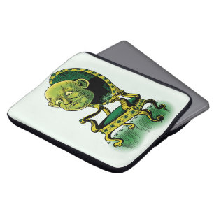 Capa Para Notebook Mágico de Oz Vintage, Trono Esmeralda do Mágico Ma