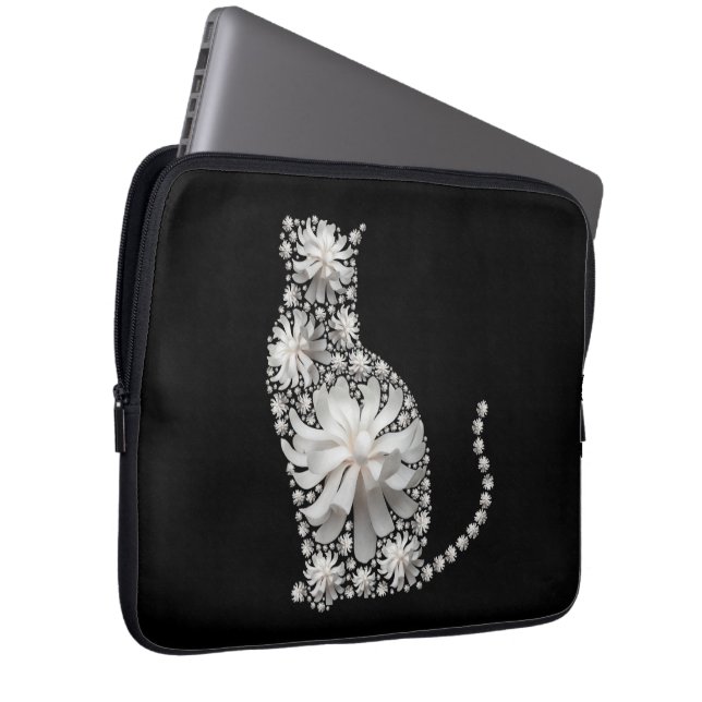 Capa Para Notebook Magnolia Cat (Frente Esquerda)