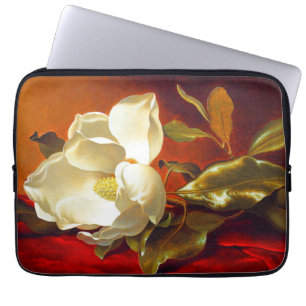 Capa Para Notebook Magnolia em Red Velvet Martin Johnson Heade