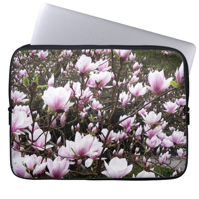 Capa Para Notebook Magnolia Garden (Frente)