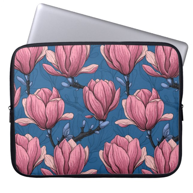 Capa Para Notebook Magnolia Jardim (Frente)