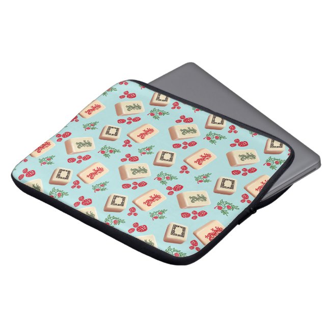 Capa Para Notebook Mah Jongg Dragon Laptop Case (Frente Topo)