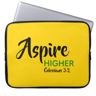 Capa Para Notebook MAIS ALTO ASPIRE Amarelo-Inspirador Cristão