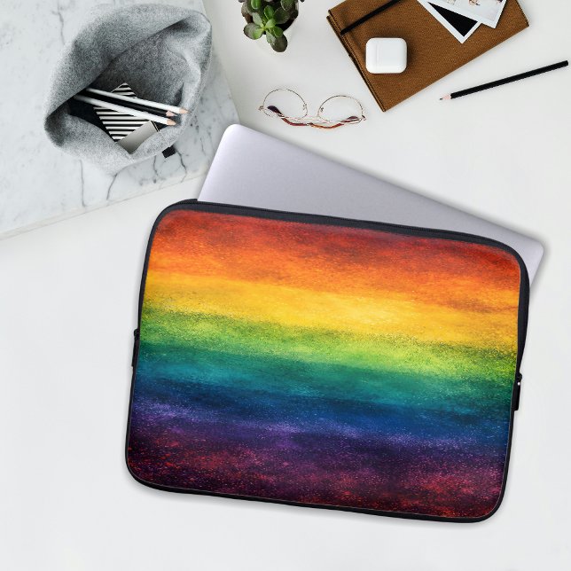 Capa Para Notebook Mais Orgulho Menos Preconceito Mês do Orgulho LGBT (Criador carregado)