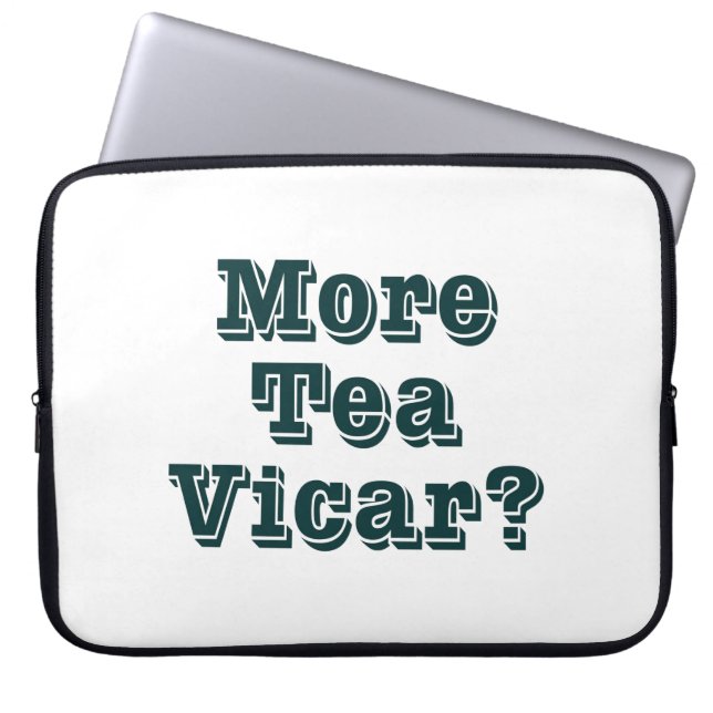 Capa Para Notebook Mais Tea Vicar (Frente)