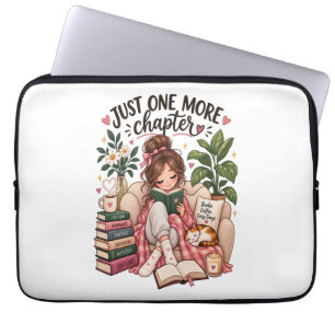 Capa Para Notebook Mais Um Capítulo – Leitor de Livros Aconchegante L