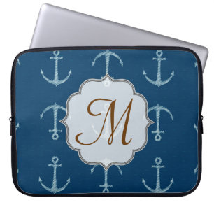 Capa Para Notebook Mala de Laptop de 15 polegadas do Monograma de vel