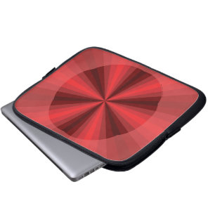 Capa Para Notebook Mala de Laptop Vermelho de Illusão Óptica
