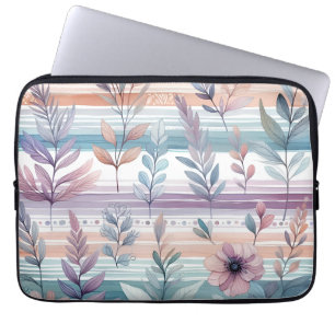 Capa Para Notebook Mala do computador botânico