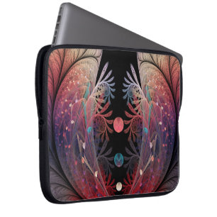 Capa Para Notebook Malabarismo Fantasia Moderna Abstrata Arte Fractal