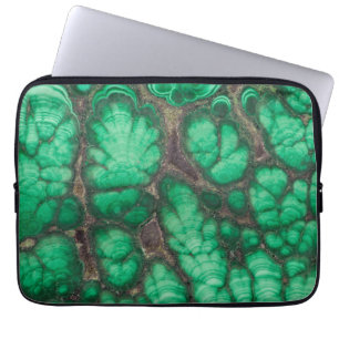 Capa Para Notebook Malacite com Padrão Verde
