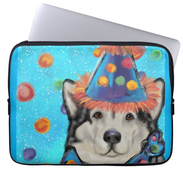 Capa Para Notebook Malamute do Alasca (Frente)