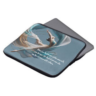 Capa Para Notebook Malhação de pilotos instrutores de ioga aérea voad