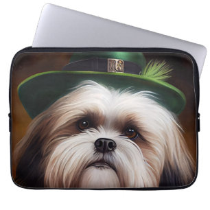 Capa Para Notebook Malti Tzu Cachorro na Rua.