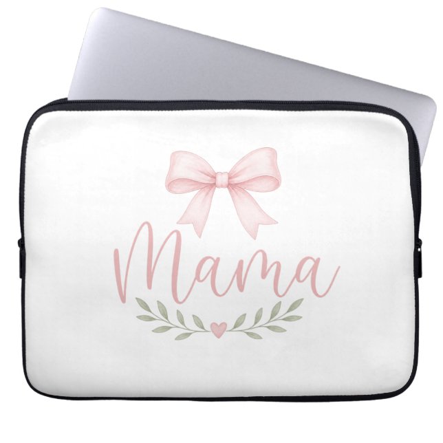 Capa Para Notebook Mama Coquete Fofa Design Estético para Mães (Frente)