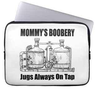 Capa Para Notebook Mamãe Boobery Jugs Sempre Na Toque