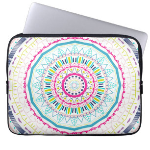 Capa Para Notebook mandala colorida