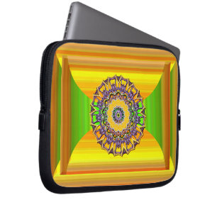 Capa Para Notebook Mandala da Gema da Primavera