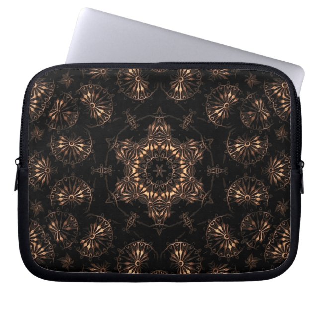 Capa Para Notebook Mandala da Idade do Bronze (Frente)