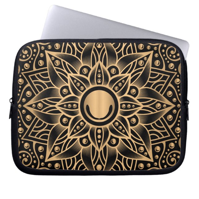 Capa Para Notebook Mandala de Luxo 12 (Frente)