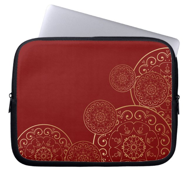 Capa Para Notebook Mandala de Luxo 50 (Frente)